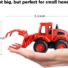 Toy Cars Colorful 4 Pack Friction Powered Construction Truck Toys Vehicles Construction Toys - Image 19