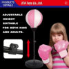 High Quality Kids Outdoor Sport Toys Adjustable Kid Punching Bag Included Boxing Sport Toys Gloves Free Standing Punching Ball - Image 16