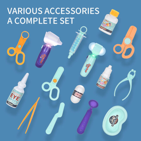Doctor Toy Early Kids Education Doctor Role Play Medical Toys Kids Doctor Play Set for Kids Toy - Image 8