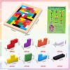 Wholesale High Quality Montessori Educational Toys Wooden 3d Jigsaw Puzzles Games For Kids - Image 16