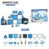 3D Police Theme Magnetic Blocks Set Plastic Building Toys with Magnets for Children Magnetic Tiles Blocks - Image 16