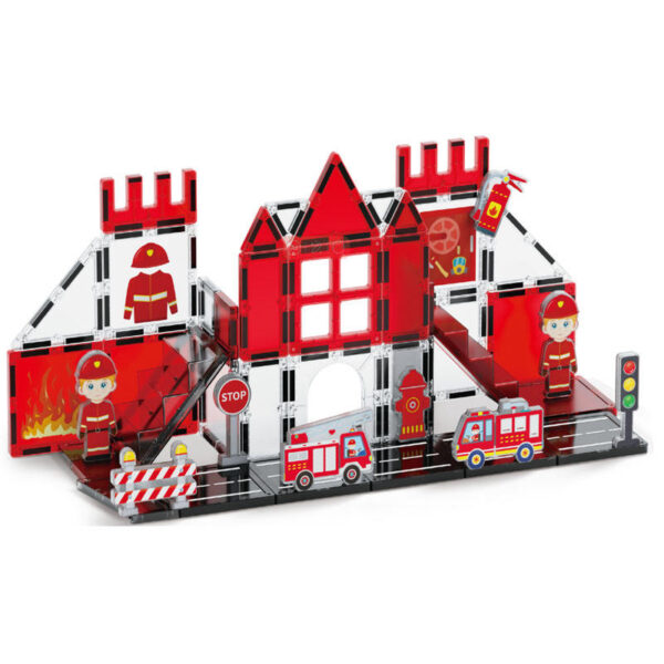 New Design 48 Piece Magnetic Blocks for Children Early Learning Block Magnet DIY Puzzle Game Magnetic Tiles Set - Image 2