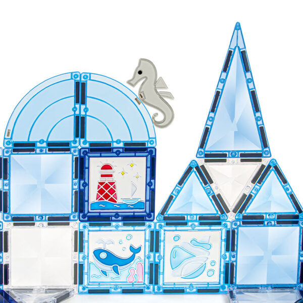 Children’s Early Education Magnetic Toys with Color Glue Diy Assembly Magnetic Blocks Educational Toys for Kids Learning - Image 8