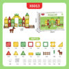 Hot Sell Magnetic Tiles Farm Series Learning Toys Building Blocks with Colorful Glue DIY Painting - Image 18