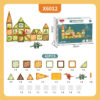 Steam Toys Magnetic Construction Tiles Window Art Color glue 42 Piece Building Blocks Educational Toys for Children - Image 18