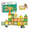 Kids Magnetic Tiles Color Glue Painting Building Blocks DIY Toys Art Creative Sets Magnetic Tiles - Image 13