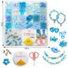 Girl Toys Mixed Clay Seed Beads Letter Beads DIY Completely Jewelry Making Starter Kit - Image 17