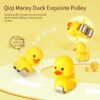 Cute Duckling Light Music Early Education Toy Track Slide Toy Little Duck Electric Climbing Stairs Toy - Image 18