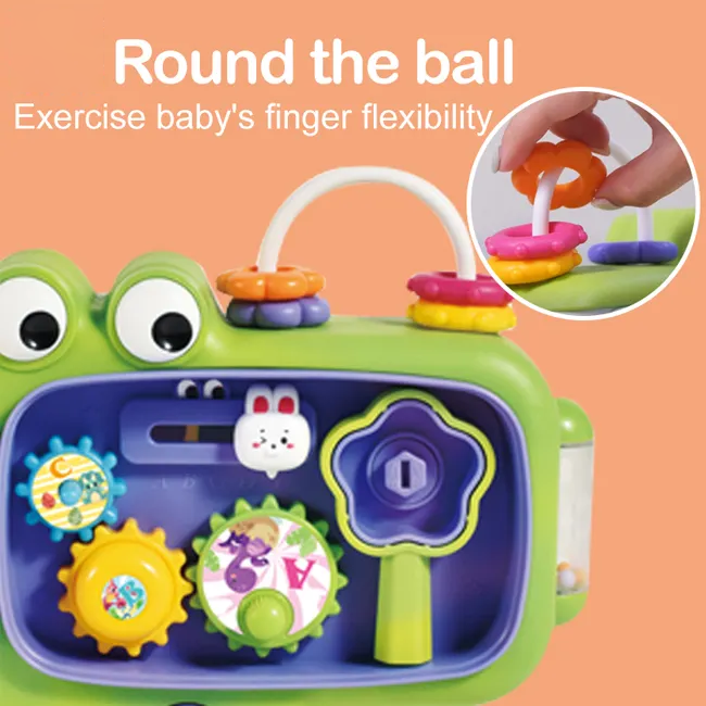 Educational Toy Cartoon Dinosaur Sorting Matching Blocks Toys Montessori safety Material for Kids - Image 5