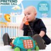 High Quality Cartoon Baby Crawling Induction Cartoon Turtle Telephone Musical Phone Toy Educational Games - Image 17