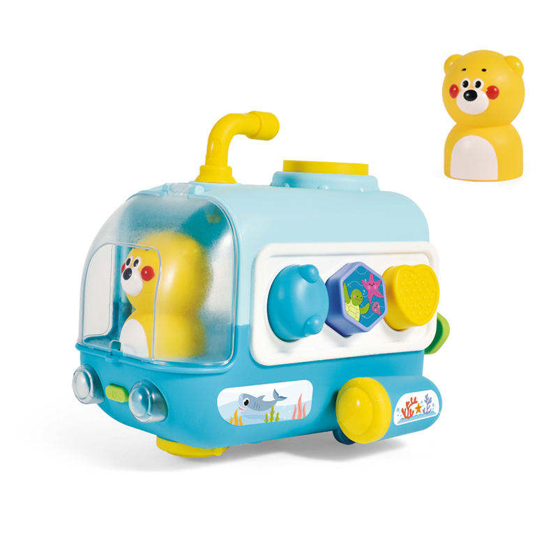 Sensory Shape Recognition Early Educational Music Light Baby Cartoon Shape Block Matching Toys - Image 7