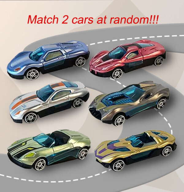 New Design Boys Play Game Set City 5 Floors Racing Track Sliding Car Parking Garage Toy for Kids - Image 6
