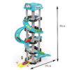 New Design Boys Play Game Set City 5 Floors Racing Track Sliding Car Parking Garage Toy for Kids - Image 16
