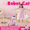 Kids Educational Rechargeable Electric Dancing Interactive Programable Intelligent Remote Control Robot Cat - Image 17