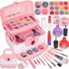 Little Girls Makeup Kit Baby Kids Makeup Box Kit Set Toys for Girls 8years - Image 18