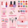 Little Girls Makeup Kit Baby Kids Makeup Box Kit Set Toys for Girls 8years - Image 19