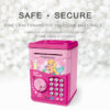 Girl Toys Novelty Kids Safe Plastic Paper Money Saving Boxes Digital Password Electronic Atm Piggy Bank - Image 19