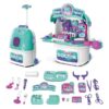 Girl Toys Luggage Simulation Medical Trolley Case Operating Table Pretend Play Doctor Toy Set for Kids - Image 15