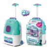 Girl Toys Luggage Simulation Medical Trolley Case Operating Table Pretend Play Doctor Toy Set for Kids - Image 16