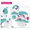 Girl Toys Luggage Simulation Medical Trolley Case Operating Table Pretend Play Doctor Toy Set for Kids - Image 18