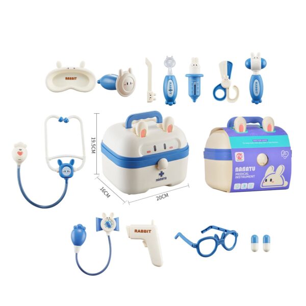 Cute Doctor Toys Educational Role Play Game Pretend Play Kids Toys Doctor Toy Play Set for Kids Girls Children - Image 2