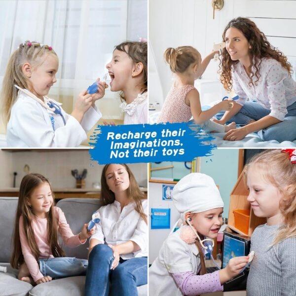 Cute Doctor Toys Educational Role Play Game Pretend Play Kids Toys Doctor Toy Play Set for Kids Girls Children - Image 10
