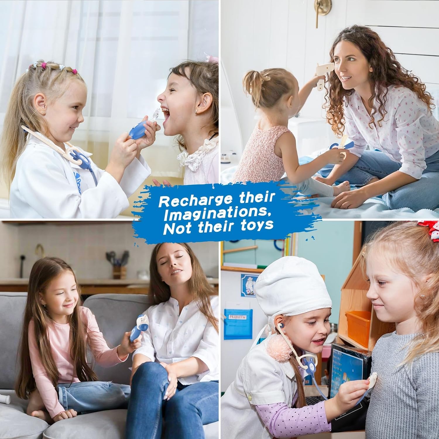 Cute Doctor Toys Educational Role Play Game Pretend Play Kids Toys Doctor Toy Play Set for Kids Girls Children - Image 9
