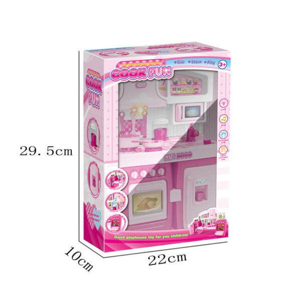 Wholesale Pretend Play Preschool Simulation Cook Girl Play House Tableware Set Kids Kitchen Toys - Image 6