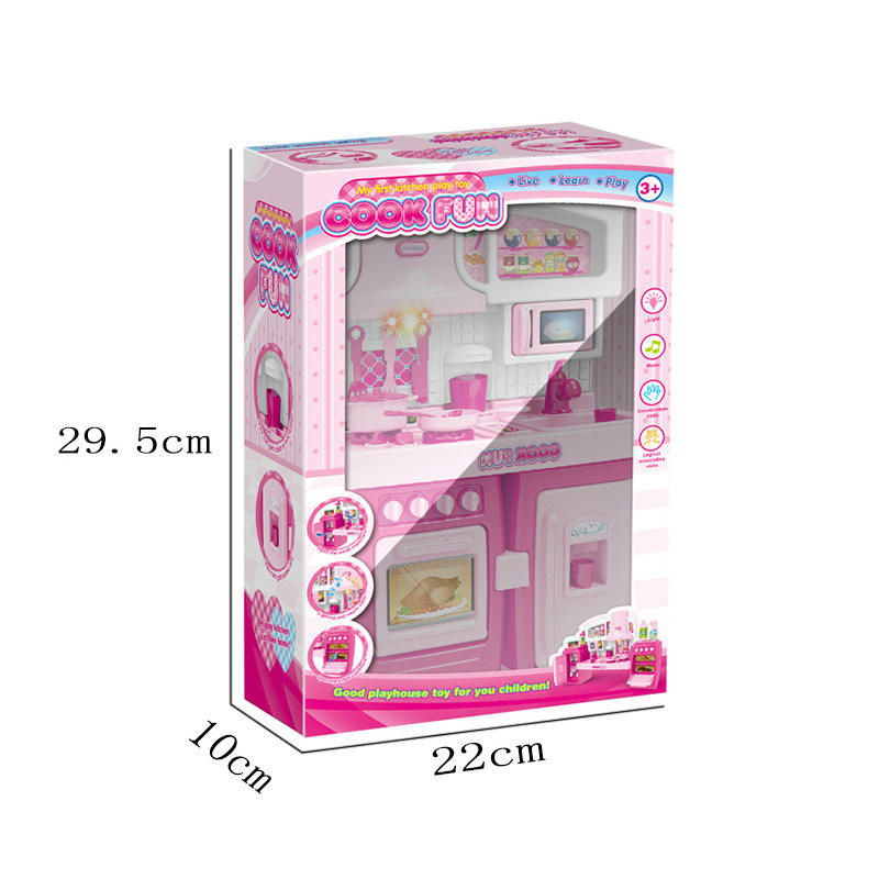 Wholesale Pretend Play Preschool Simulation Cook Girl Play House Tableware Set Kids Kitchen Toys - Image 5