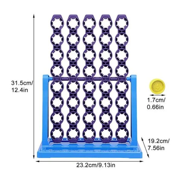 Wholesale Educational Toy Board Game Matching Chess Connect 4 Spin Game for Family - Image 10