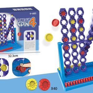 Wholesale Educational Toy Board Game Matching Chess Connect 4 Spin Game for Family - Image 18