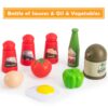 32Pcs Kids Pretend Play Small Miniature Luxury Pink Kitchen Food Toys - Image 17
