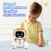 Chinese Manufactur Toys Robots Technology Intelligent Educational Cartoon Toy Programmable LED lights Small RC Robot - Image 15