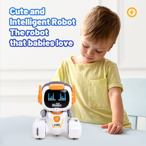 Chinese Manufactur Toys Robots Technology Intelligent Educational Cartoon Toy Programmable LED lights Small RC Robot - Image 6