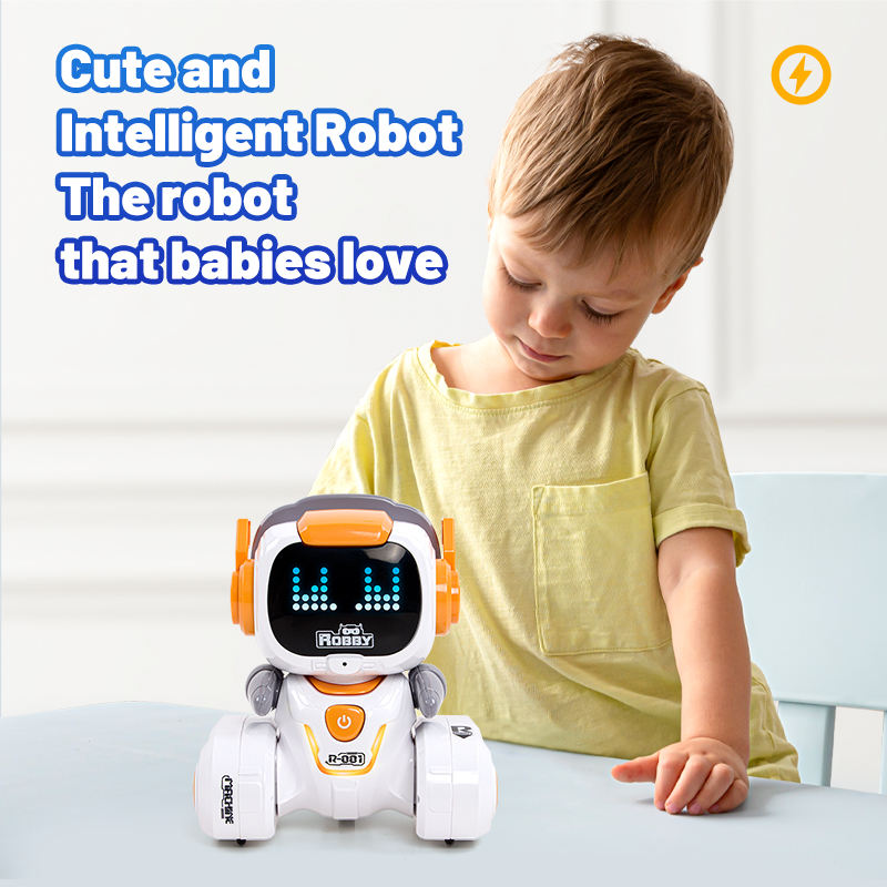 Chinese Manufactur Toys Robots Technology Intelligent Educational Cartoon Toy Programmable LED lights Small RC Robot - Image 5