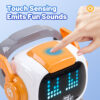 Chinese Manufactur Toys Robots Technology Intelligent Educational Cartoon Toy Programmable LED lights Small RC Robot - Image 17