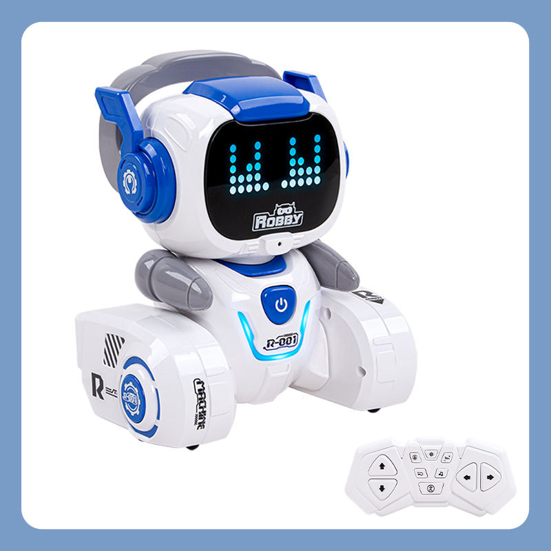 Chinese Manufactur Toys Robots Technology Intelligent Educational Cartoon Toy Programmable LED lights Small RC Robot - Image 11