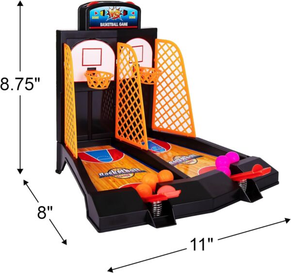 Arcade Desk Basketball Shooting Game Kids Finger Mini Table Basketball Games Desktop for Children - Image 6