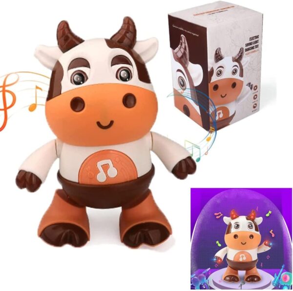 Electric Educational Other Baby Toys Animal Singing and Dancing Cow Toy - Image 2