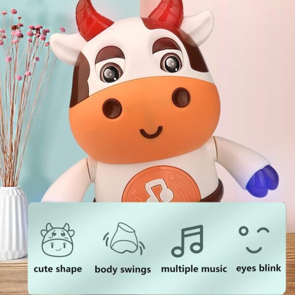 Electric Educational Other Baby Toys Animal Singing and Dancing Cow Toy - Image 8