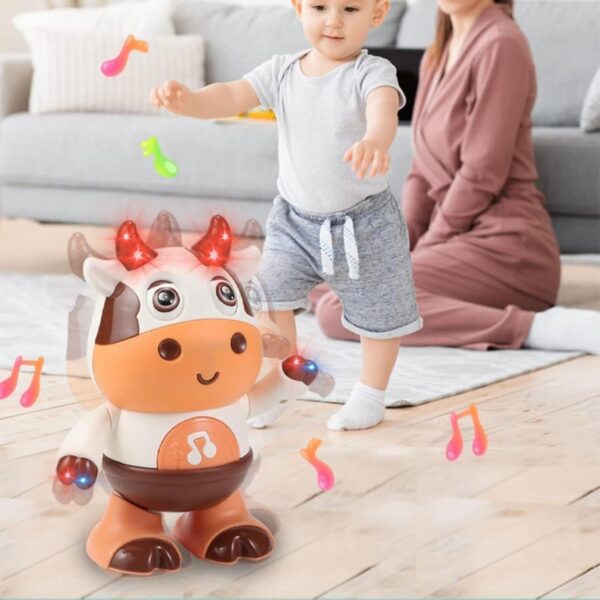 Electric Educational Other Baby Toys Animal Singing and Dancing Cow Toy - Image 10