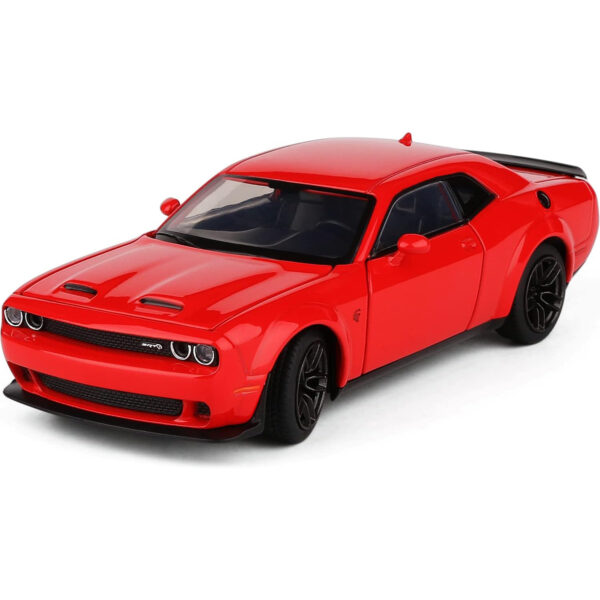 Die Casting 1:32 Dodge Challenger Alloy Model Car Mould Pullback Sound and Light Metal Ornament Collection Super Car Model - Image 2