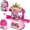 Kid Girl Children’s Toy Pretend Play Preschool Toy Cosmetic Makeup Make Up Kit Toy Set For Girl Kid - Image 14