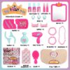 Kid Girl Children’s Toy Pretend Play Preschool Toy Cosmetic Makeup Make Up Kit Toy Set For Girl Kid - Image 17
