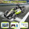 2.4G 4WD F1 Rc Car Gesture Hand High Speed Remote Control Car with Spray Music - Image 14