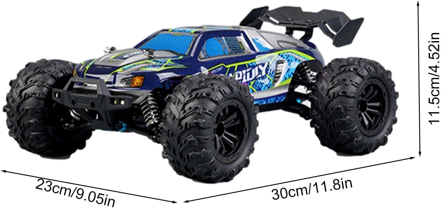1/16 2.4ghz 80 Remote Control Rock Crawler 4×4 High Speed Off Road Monster Truck - Image 3