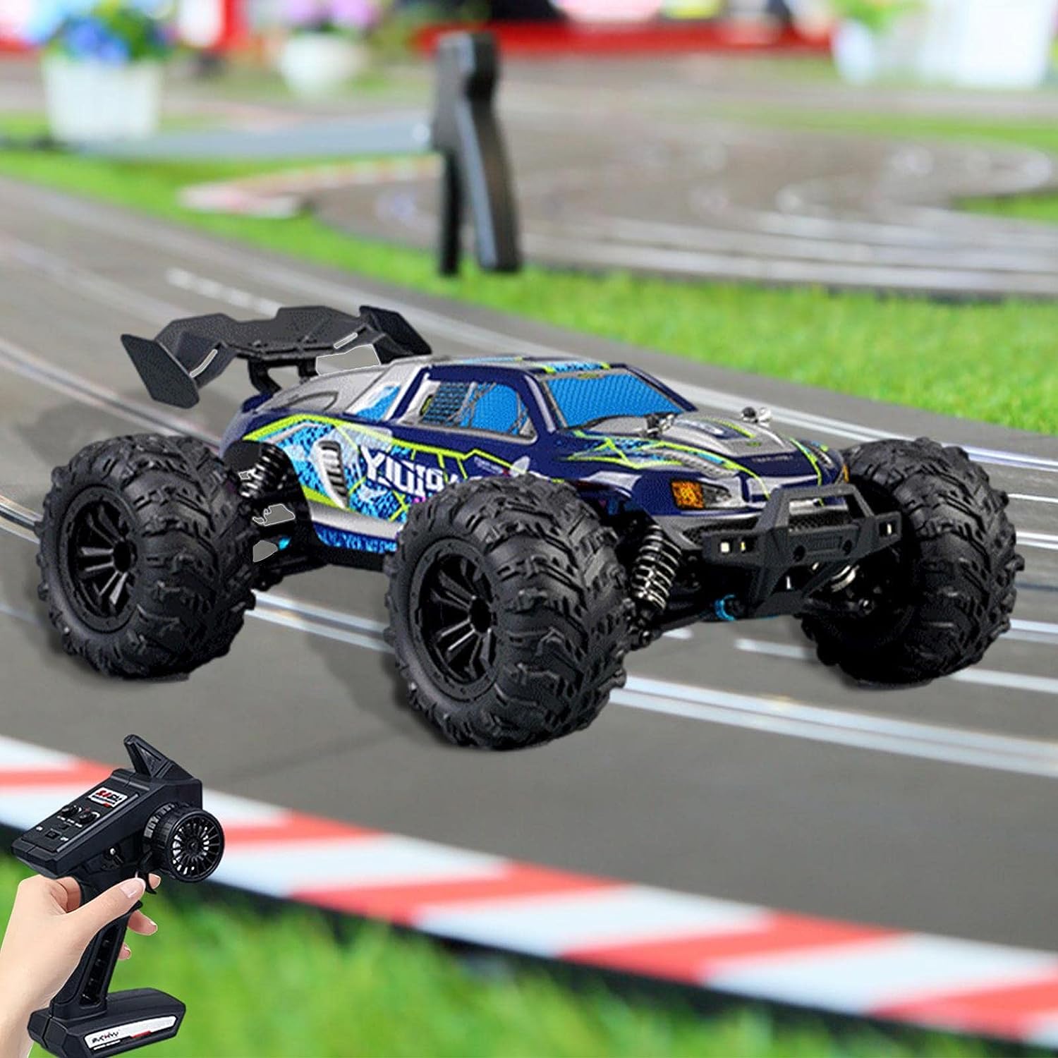 1/16 2.4ghz 80 Remote Control Rock Crawler 4×4 High Speed Off Road Monster Truck - Image 11