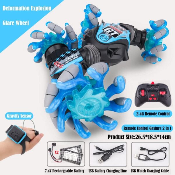Hot Sale 4WD Double-sided RC Racing Car Electronic Twist Car Remote Control Off Road Vehicle For Kids - Image 10