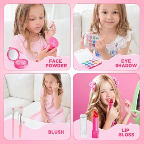 Eco-friendly High Quality Kids Washable Makeup Girl Toys Children Cosmetic Toys Make Up Set - Image 12