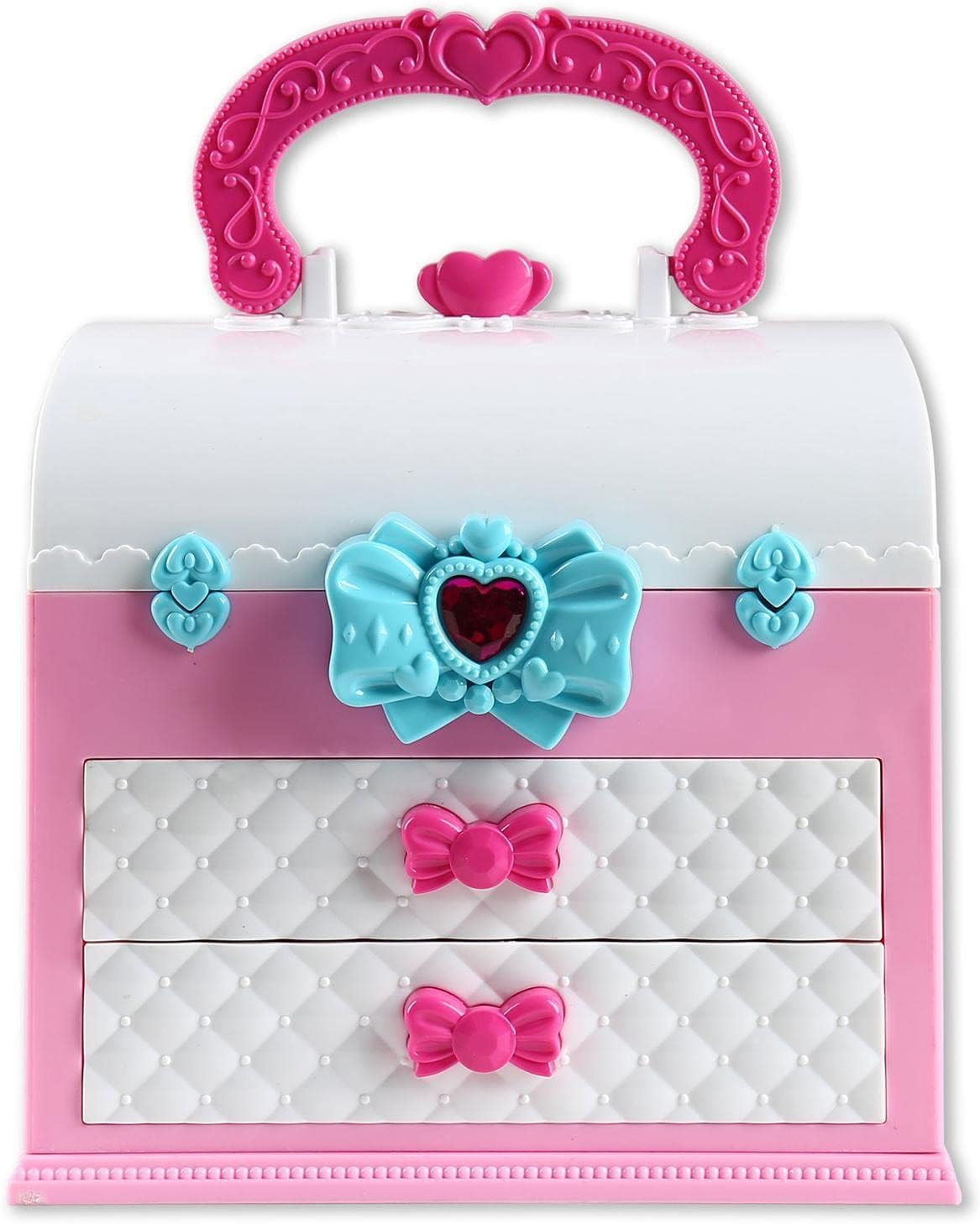 Factory Kids Baby Play Makeup Box Ruby Bow Cosmetic Case Kids Makeup Kit for Girl - Image 3